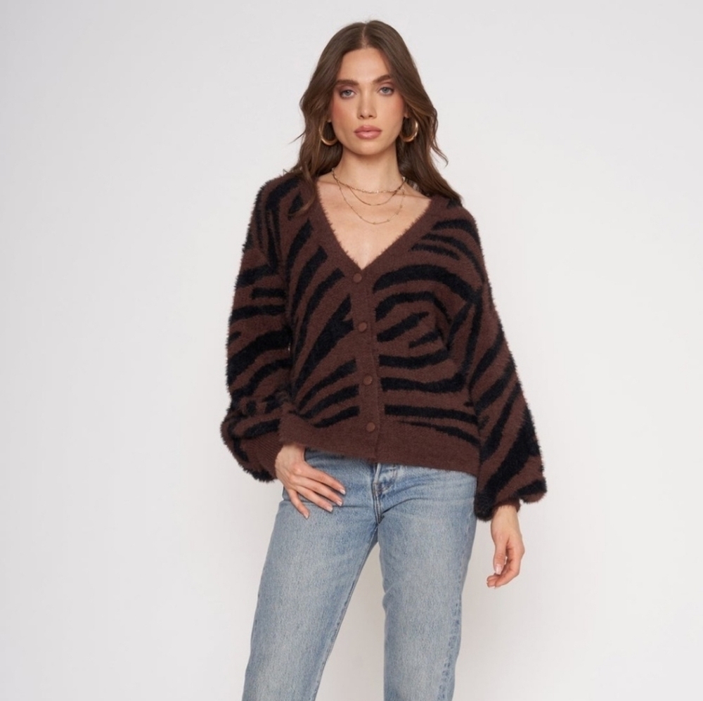 4si3nna Anthropologie Alana Cardigan Women's Medium